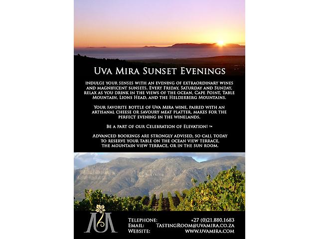 sunsetevenings.jpg - Uva Mira Mountain Vineyards image sunsetevenings.jpg - Uva Mira Mountain Vineyards image