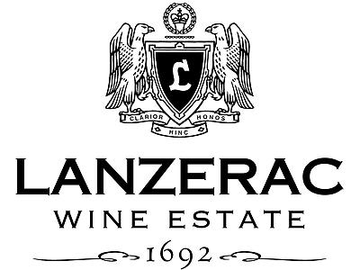 Lanzerac Wine white and black logo.tif - Lanzerac Wine Estate image