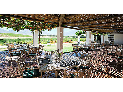 Rijk's Restaurant-terrace.jpg - Rijk's Wine Estate & Hotel - Restaurant image