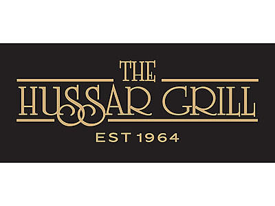 Logo Spot Gold on Black.jpg - The Hussar Grill Paarl image